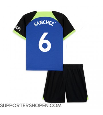 Tottenham Hotspur Davinson Sanchez #6 Bortatröja Barn 2022-23 Kortärmad (+ korta byxor)